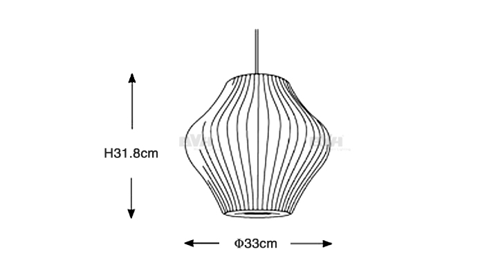 BVH博威灯饰 Bubble Lamp Pear Pendant 小号吊灯
